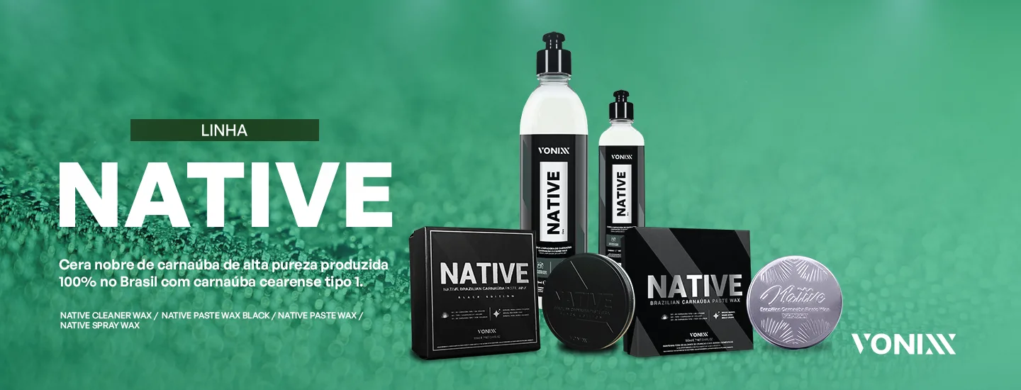 VONIXX ワックスセット BLEND NATIVE Kit 3 Cera Automotiva de Carnaúba Native Vonixx